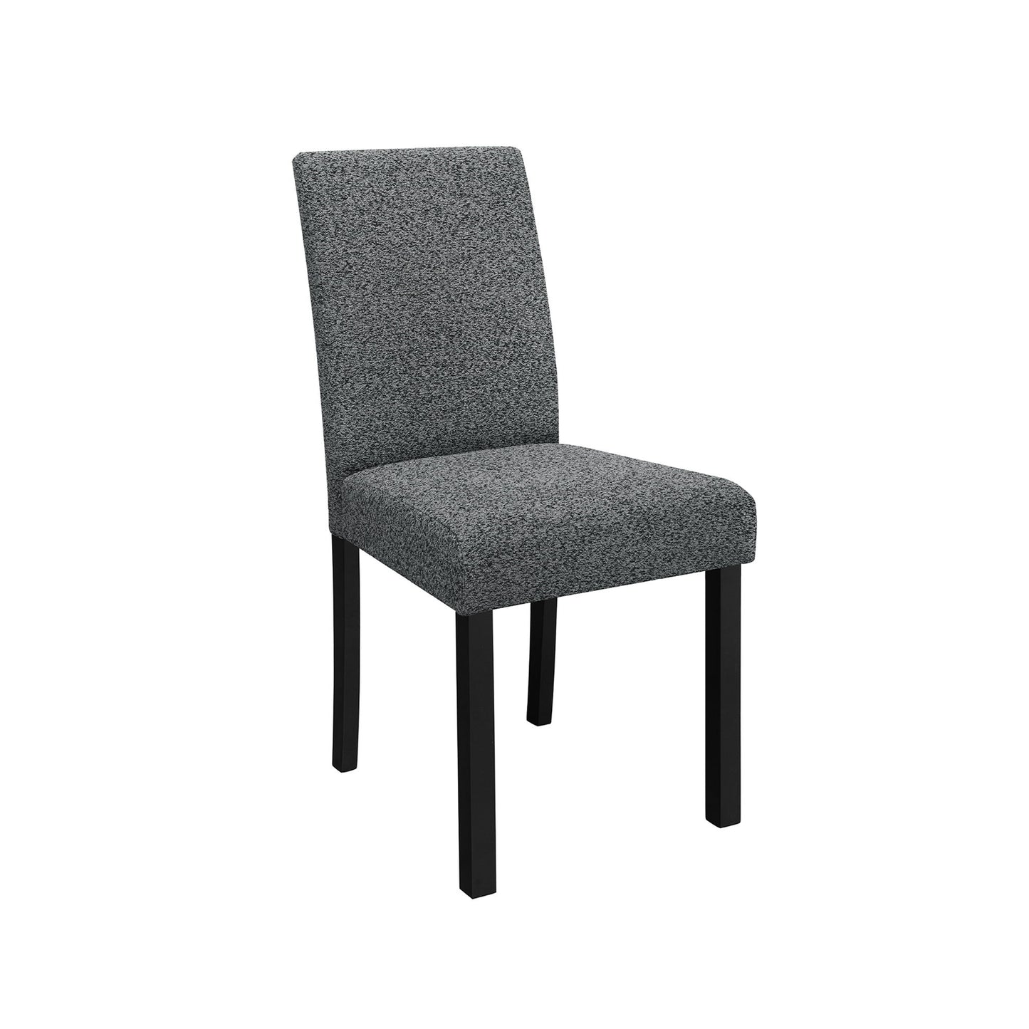 Dining Table Set With 4 Chairs, 5 Piece Set - Gray