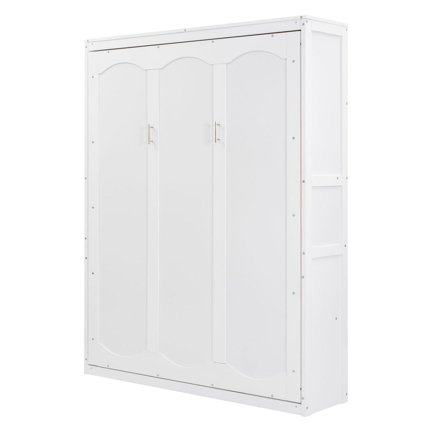 Murphy Wall Bed With Shelves, Space Saving