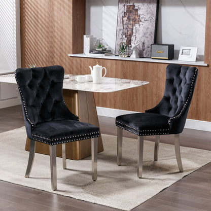 Nikki - Contemporary Upholstered Dining Chair (Set of 2)