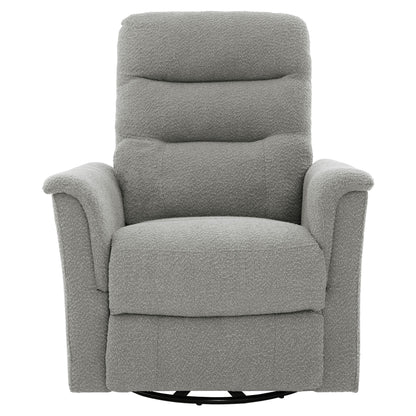 Manual Recliner Chair With 8 Point Massage And Swivel Function