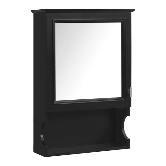 Wall Mounted Bathroom Storage Cabinet With Mirror, Soft Closing Hinges
