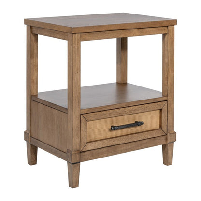 Lily Pond - Nightstand With Storage - Natural