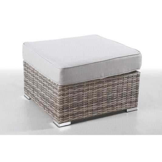 Stylish Outdoor Ottoman With Cushion For Comfort