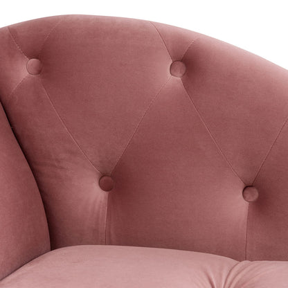 Samuel - Tufted Roll Arm Chaise Lounge