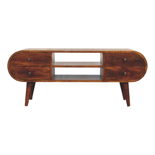Circular, Media Unit - Chestnut