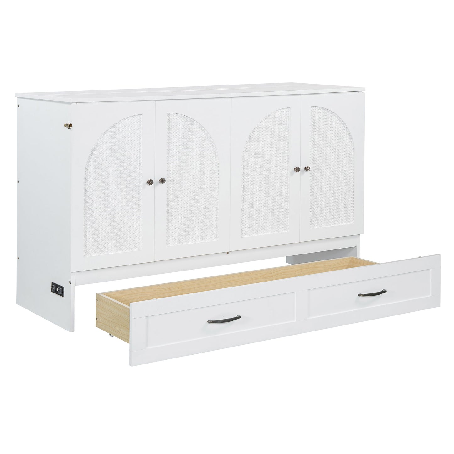 Murphy Bed With Large Drawers