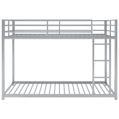 Metal Bunk Bed, Low Bunk Bed With Ladder