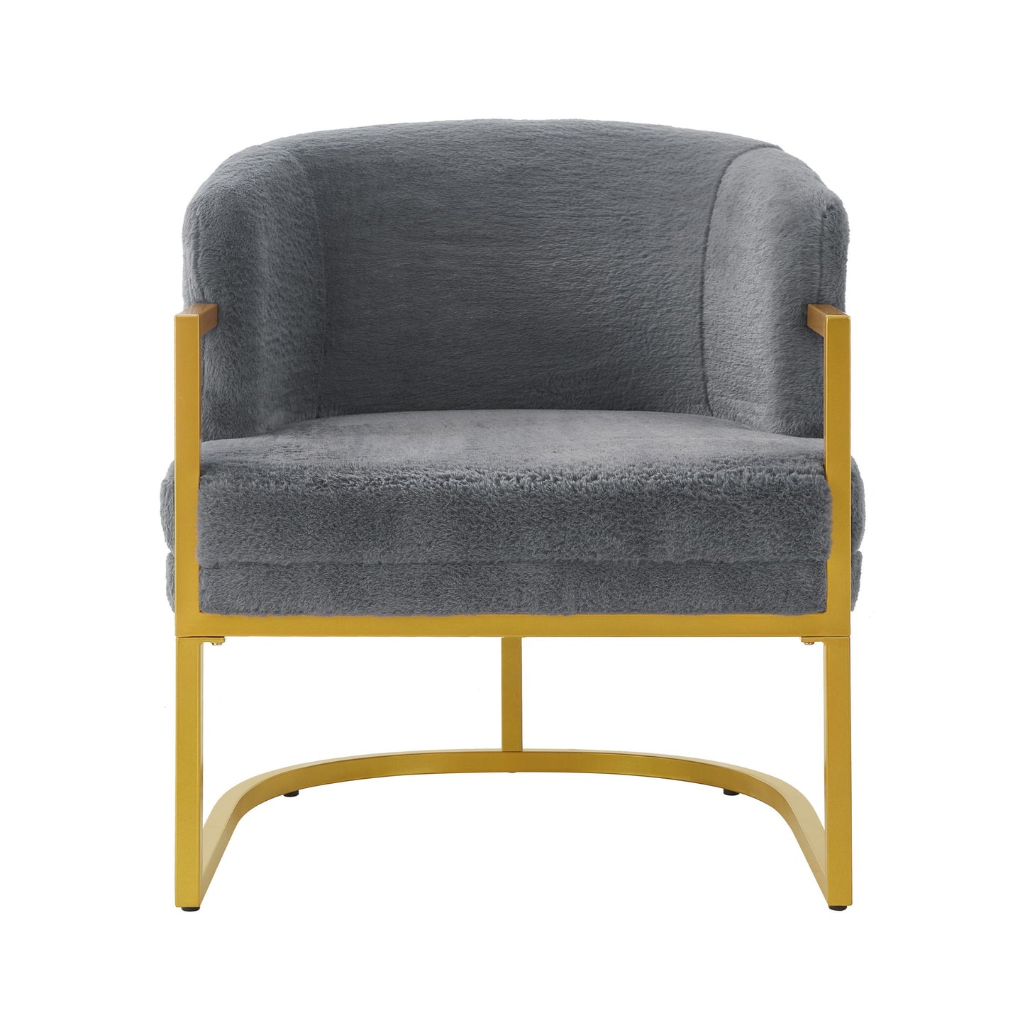 Upholstered Reading Accent Armchair For Living Room