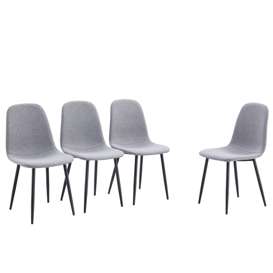 Combined Spoon Chairs, Perfectly Matching Minimalist And Scandinavian Style
