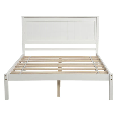 Platform Bed Frame With Headboard