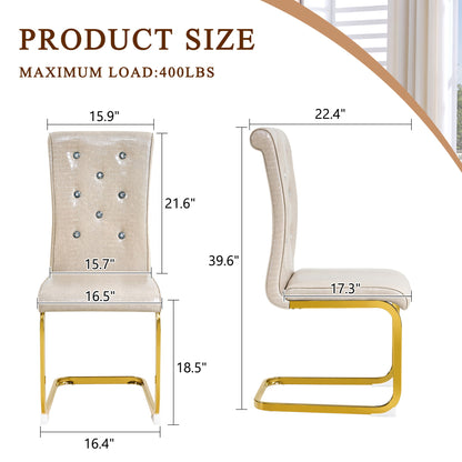 Elegant Design Alligator Skin Upholstered Dining Chairs