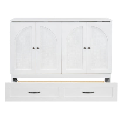 Murphy Bed With Large Drawers