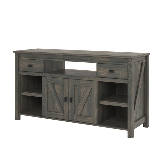Farmington - TV Stand For TVs Up To 60" - Oak