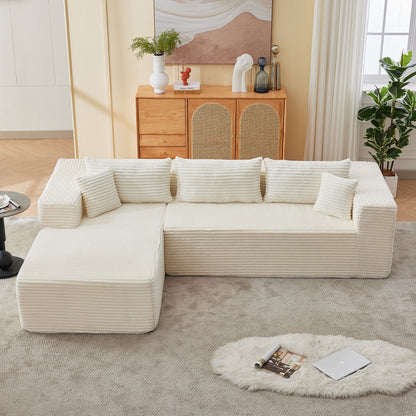 Modular Sofa With Square Legs