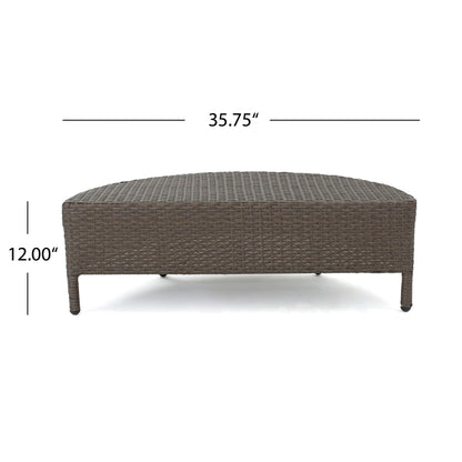 Pt Limon - Outdoor Coffee Table Half Round Design