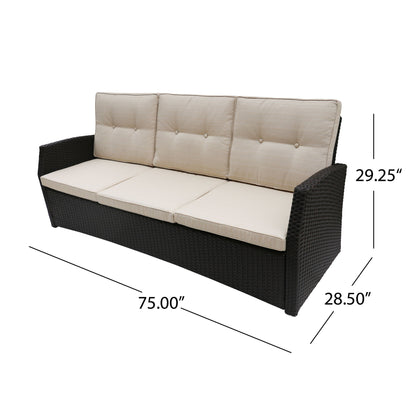 St Marta - 3 Seater - Dark Brown