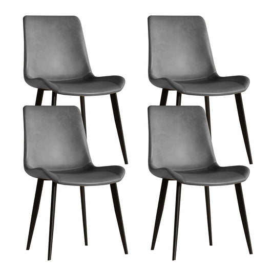 Modern Dining Chairs Ergonomic Design For Kitchen (Set of 4)
