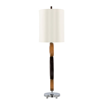 Hoops - Table Lamp (Set of 2) - Cedar / Bronze / White