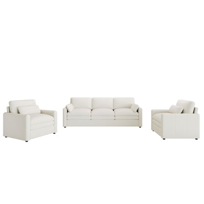Cloud Sofa Set Couch For Living Room - Beige